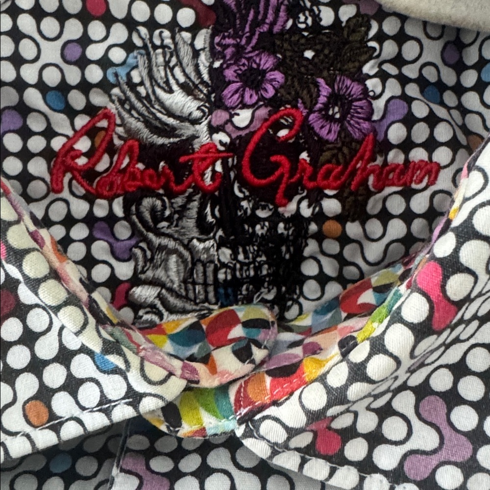 Robert Graham Multicolor Patterned Button Down Sh… - image 2